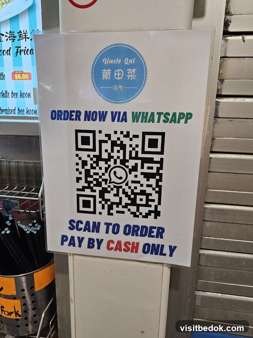 Uncle Qai Order Sign