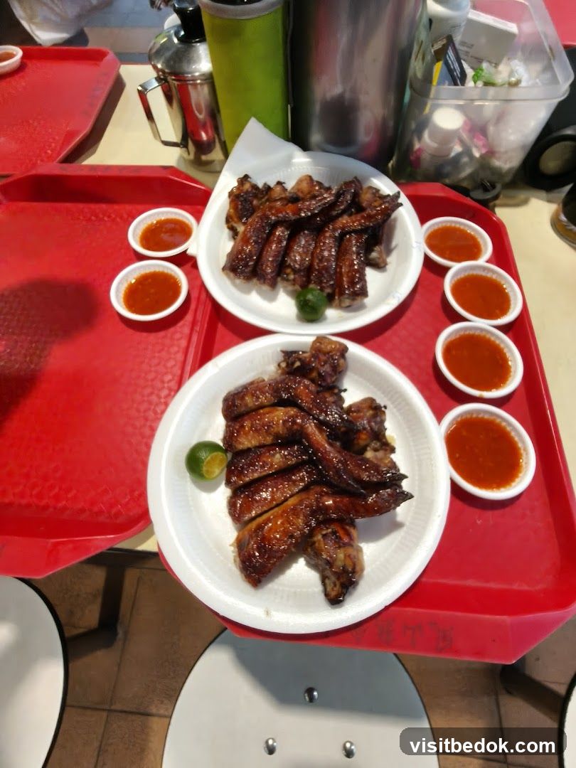 Grilled Chicken Wings with Chili Sauce