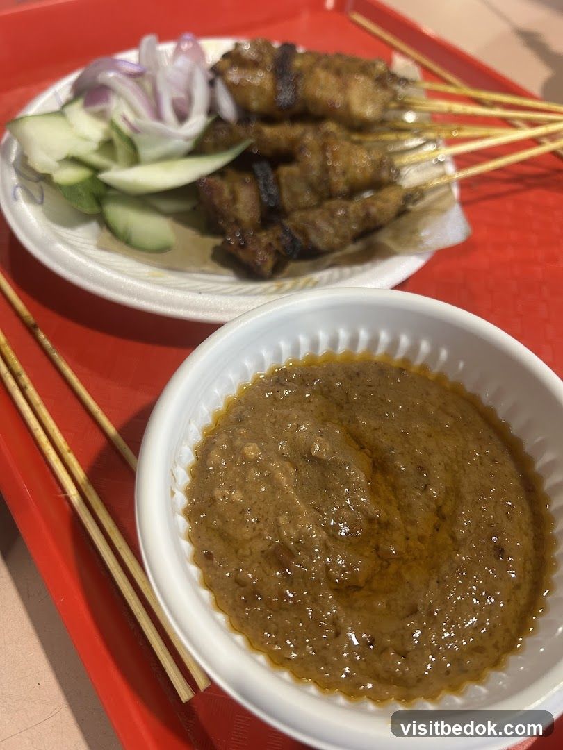 Satay Skewers with Peanut Sauce