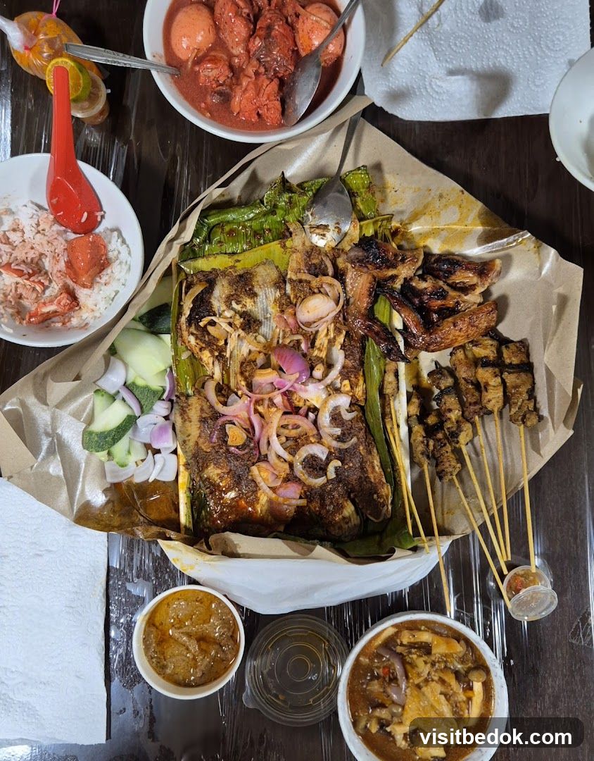 Assortment of Malaysian Dishes