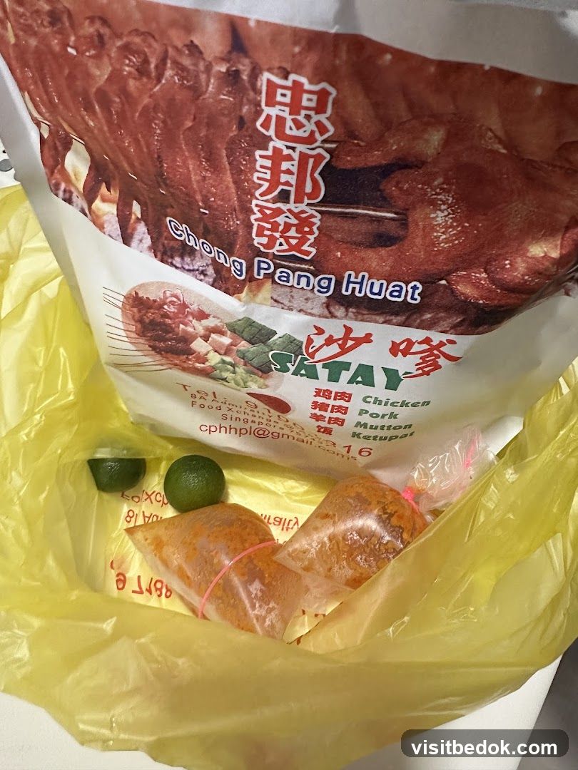 Food Bag with Satay