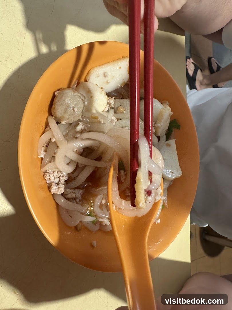 潮鸿鱼丸肉脞面 Teo Hong Fish Ball Minced Meat Noodle