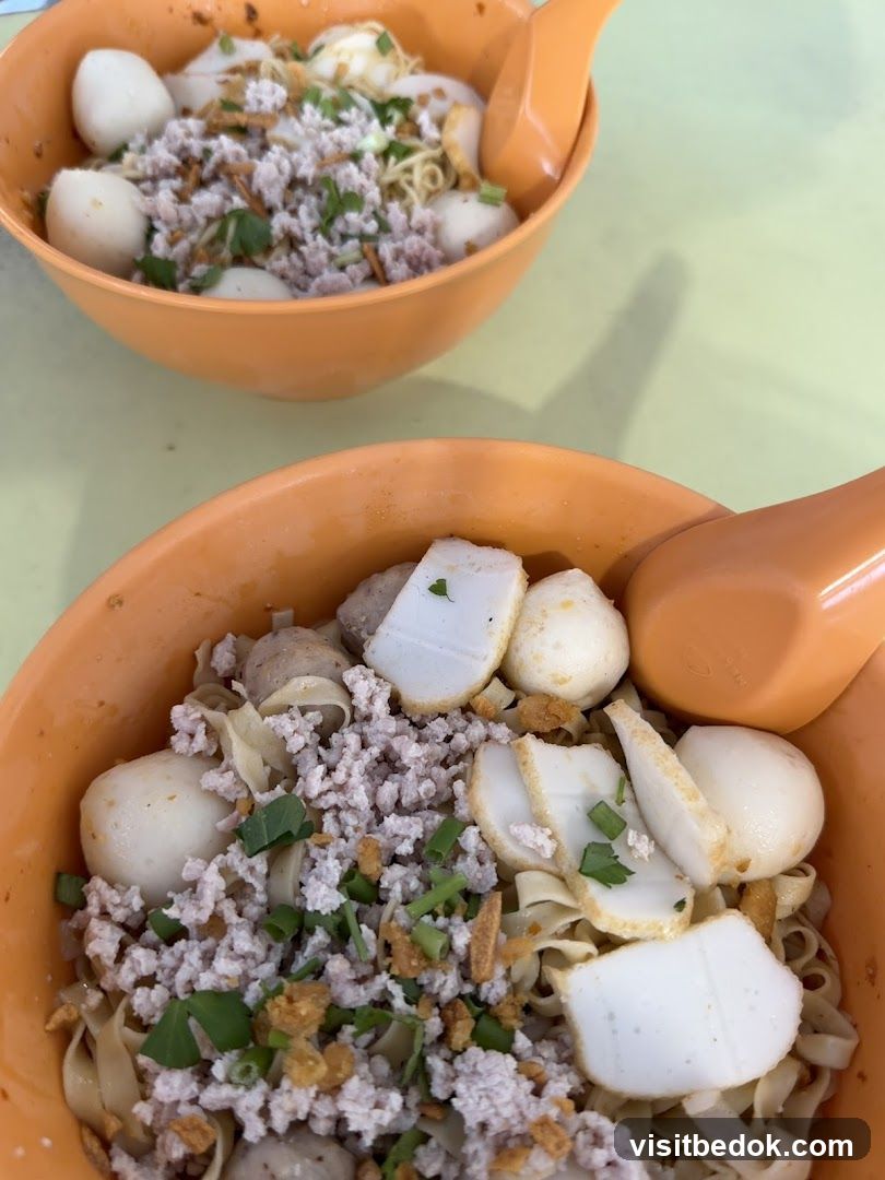 潮鸿鱼丸肉脞面 Teo Hong Fish Ball Minced Meat Noodle