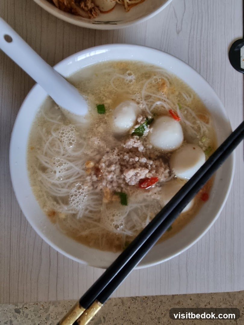 潮鸿鱼丸肉脞面 Teo Hong Fish Ball Minced Meat Noodle