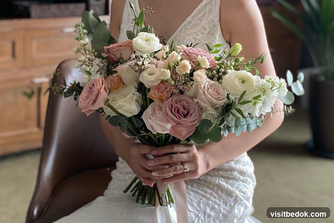 Bride Holding Bouquet