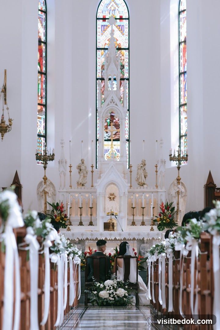 Wedding Ceremony in a Church