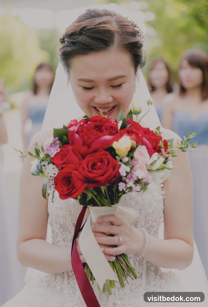 Bride with Bouquet