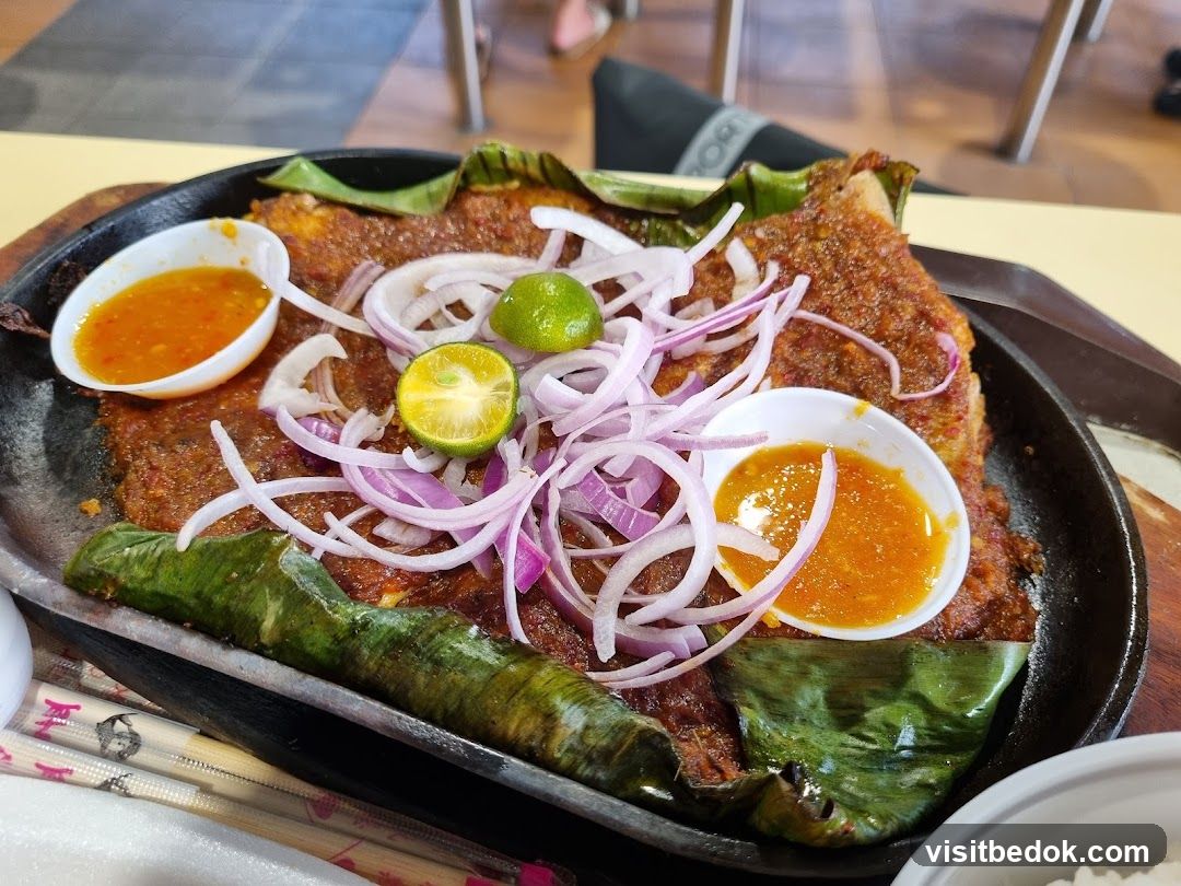 Sizzling Fish Dish
