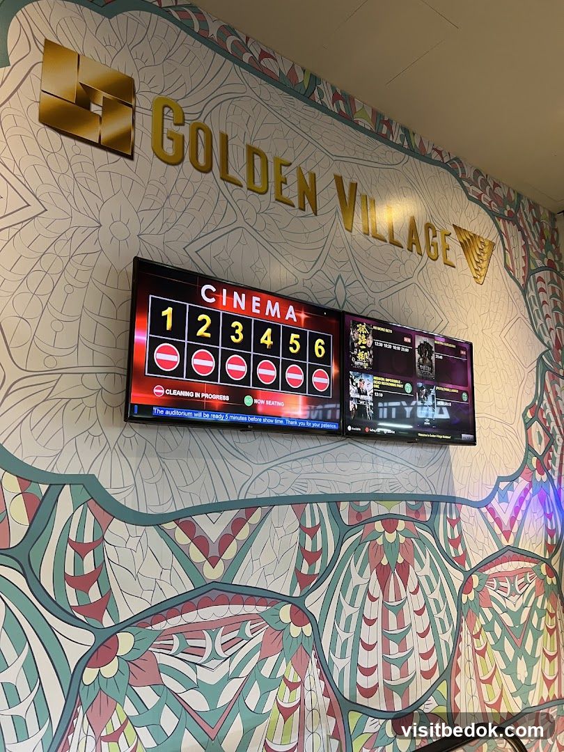 Golden Village Cinema Information Display