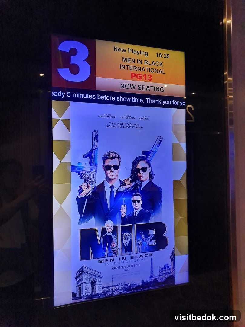 Movie Poster and Showtimes