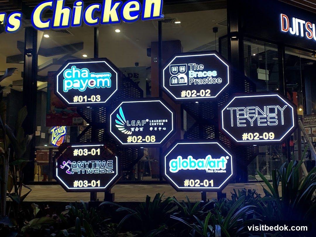 Multiple Business Signs
