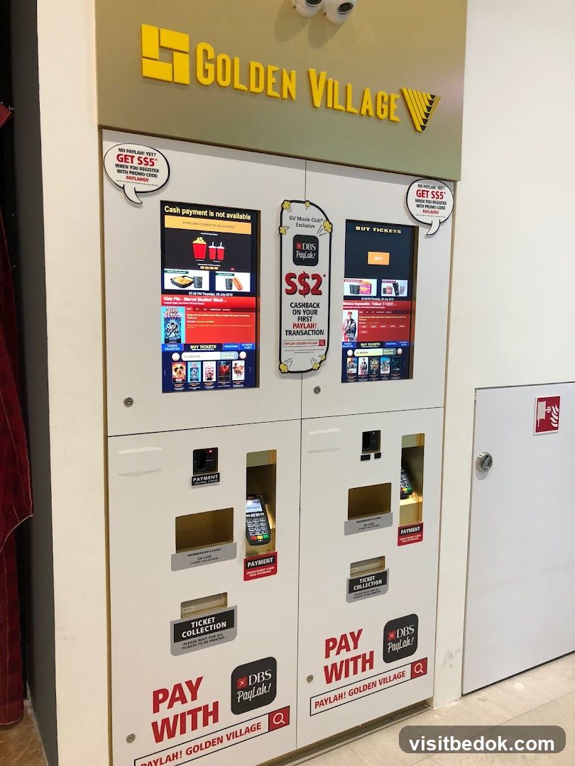 Golden Village Ticket Kiosk