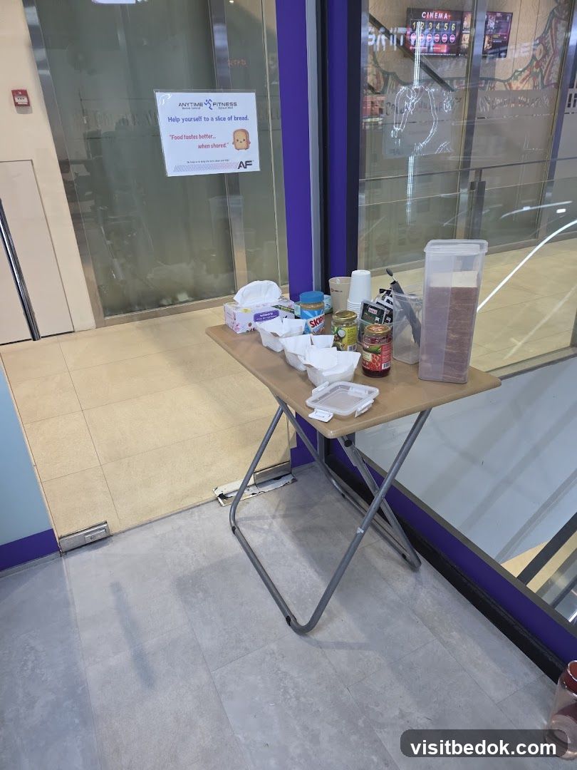 Anytime Fitness Bread Station