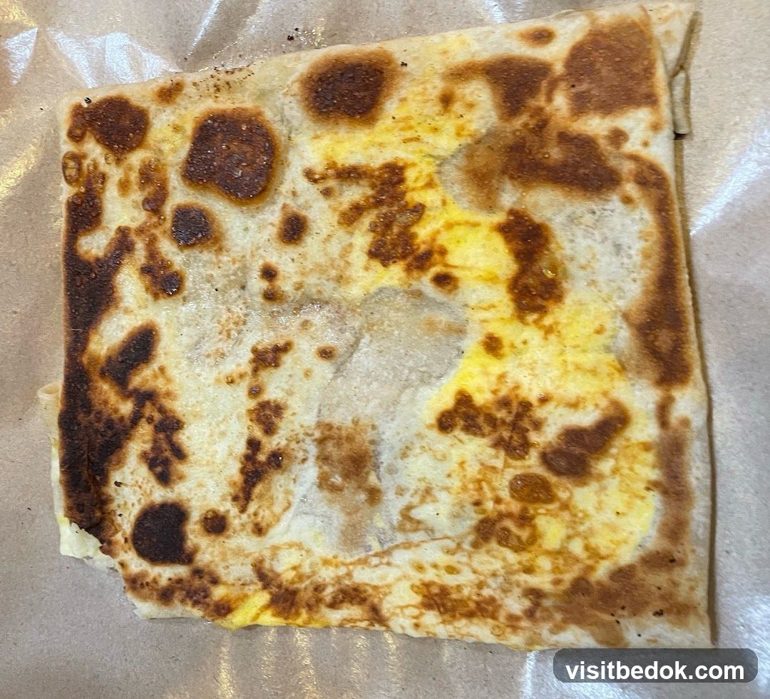Scrambled Egg Flatbread