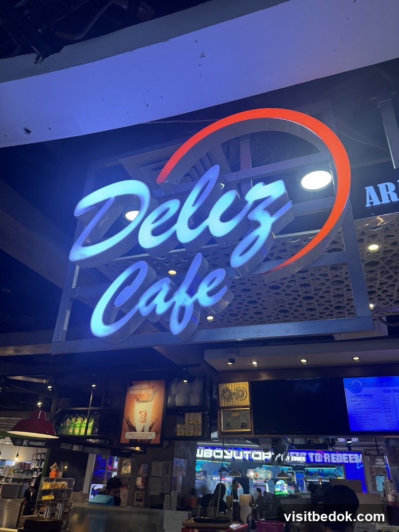 Deliz Cafe Signage