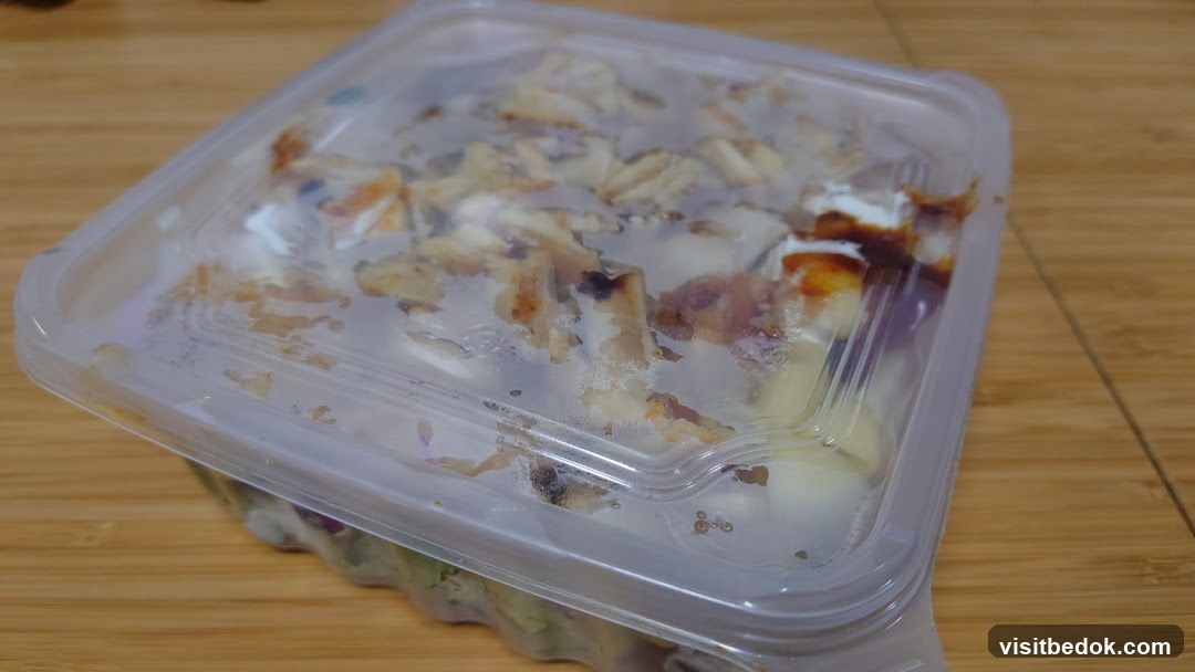 Takeout Container with Food