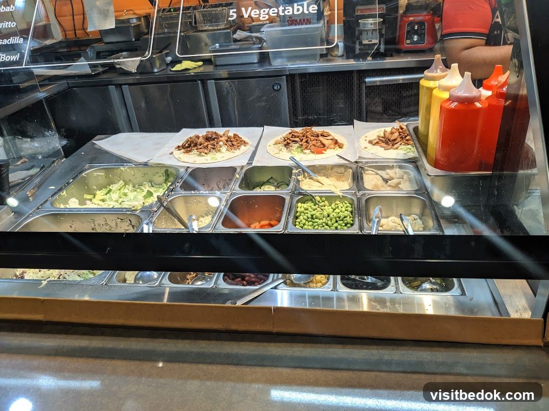 Food Counter Display