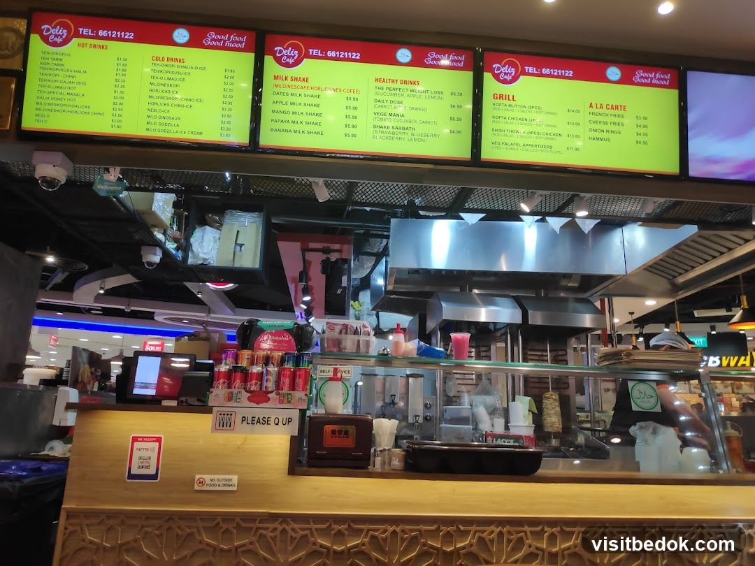 Deliz Cafe Menu