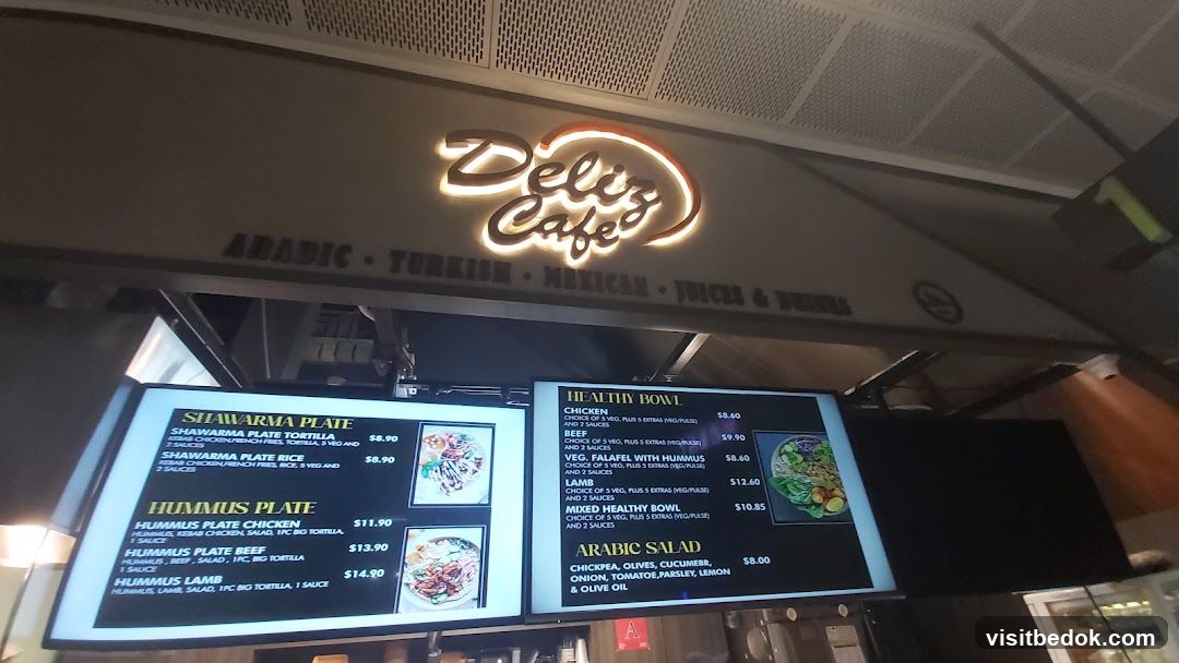 Deliz Cafe Menu