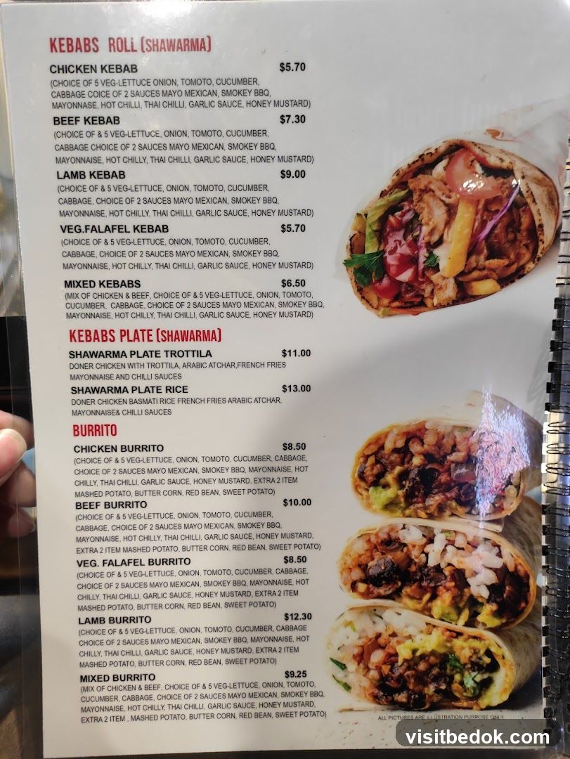 Kebabs Roll (Shawarma)