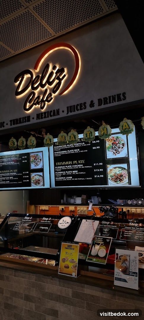 Deliz Cafe Menu