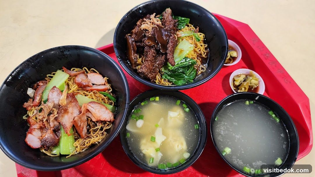 Noodles with Char Siu and Wontons
