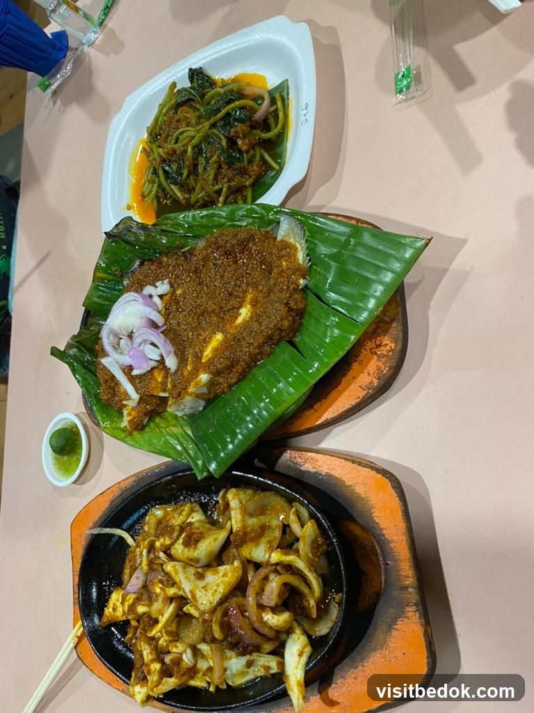 Three Dishes of Food