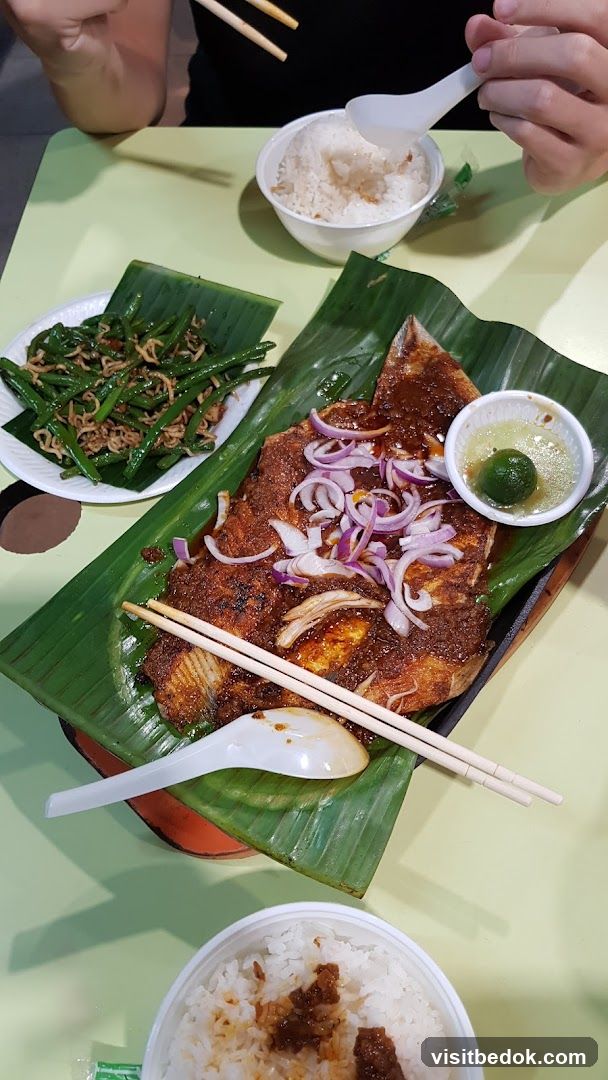 Spicy Grilled Fish with Side Dishes