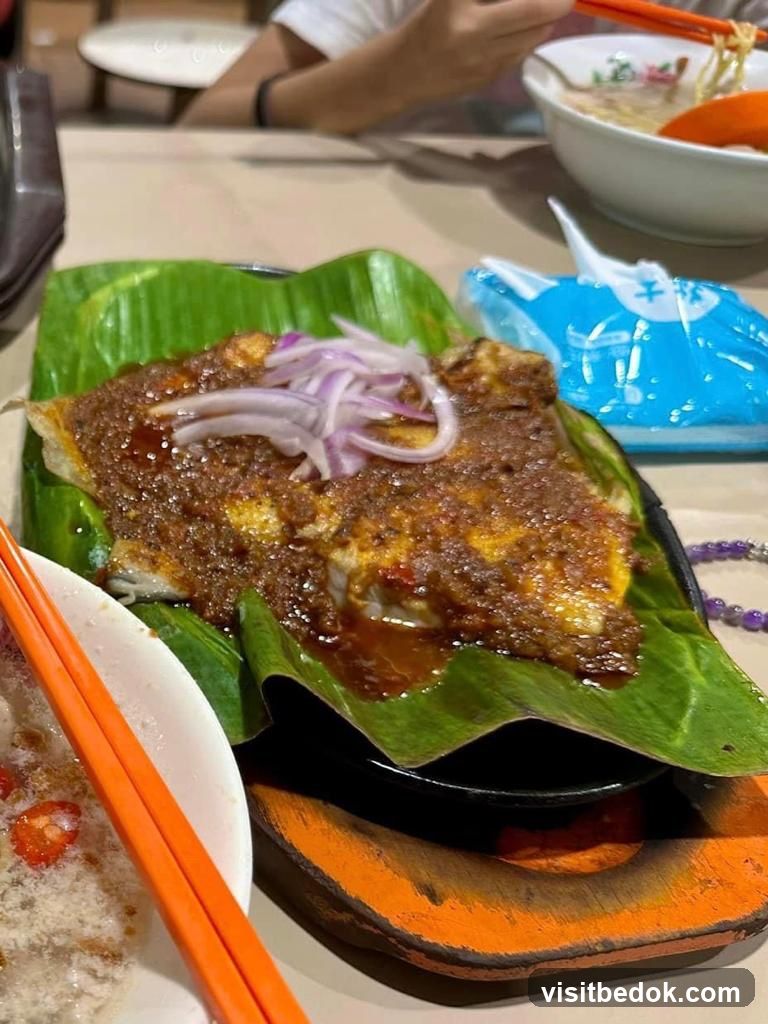 Fish dish with onions