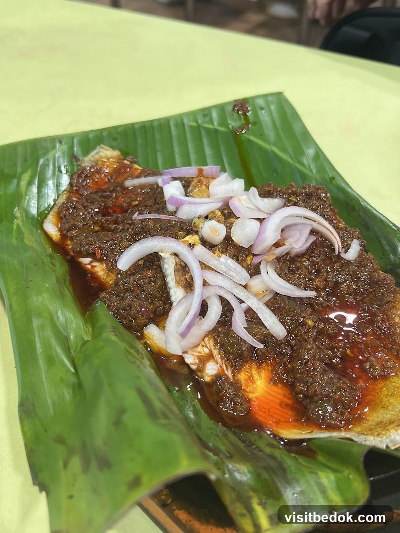 Grilled Fish with Sambal and Onions