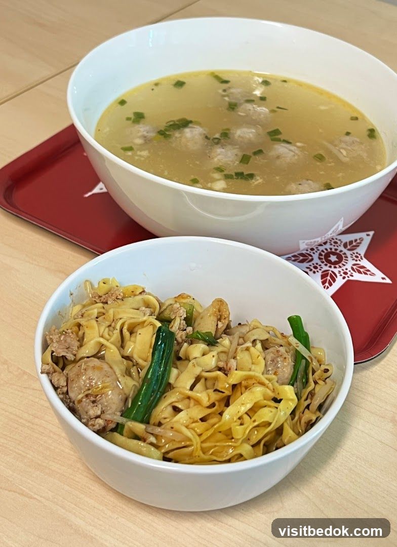 Noodles and Soup