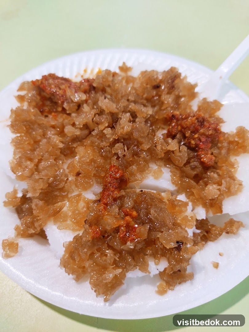 Chopped Rice Cake with Toppings