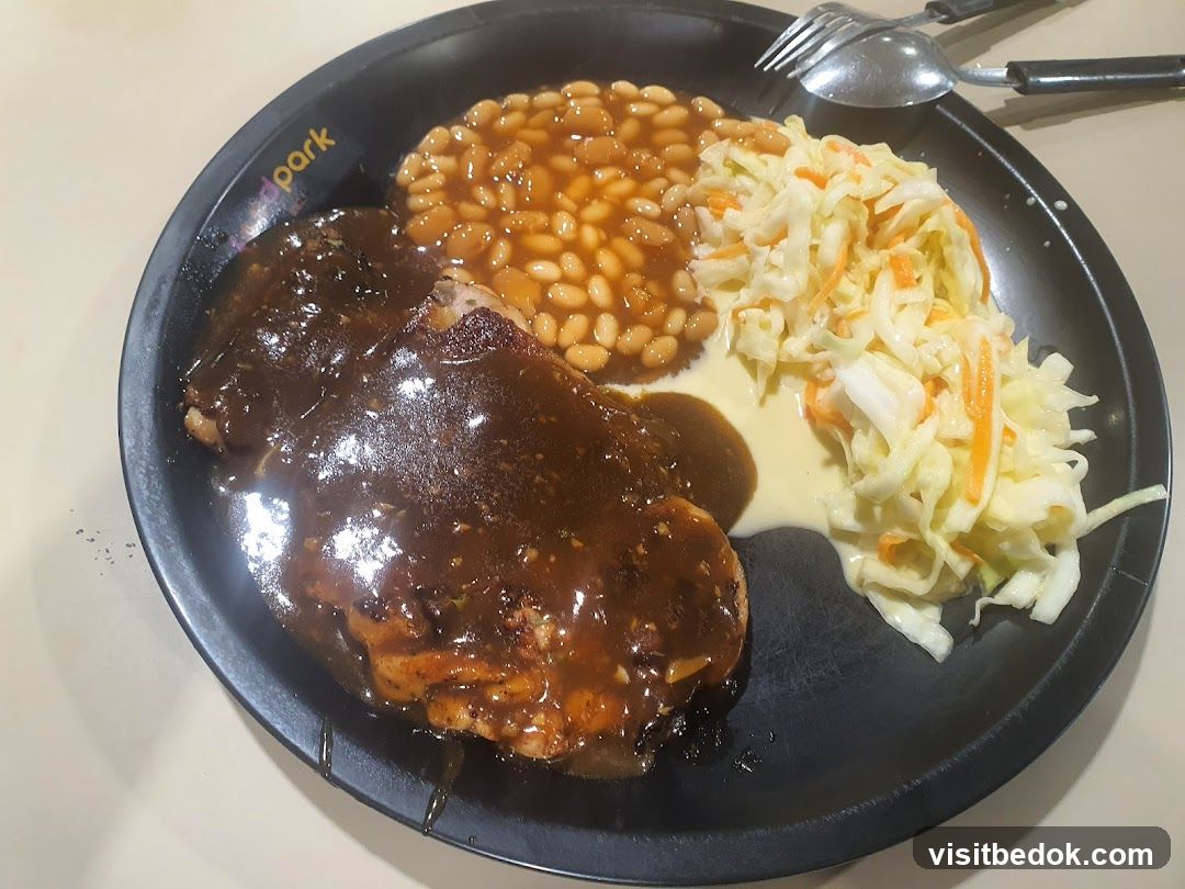Steak with sides