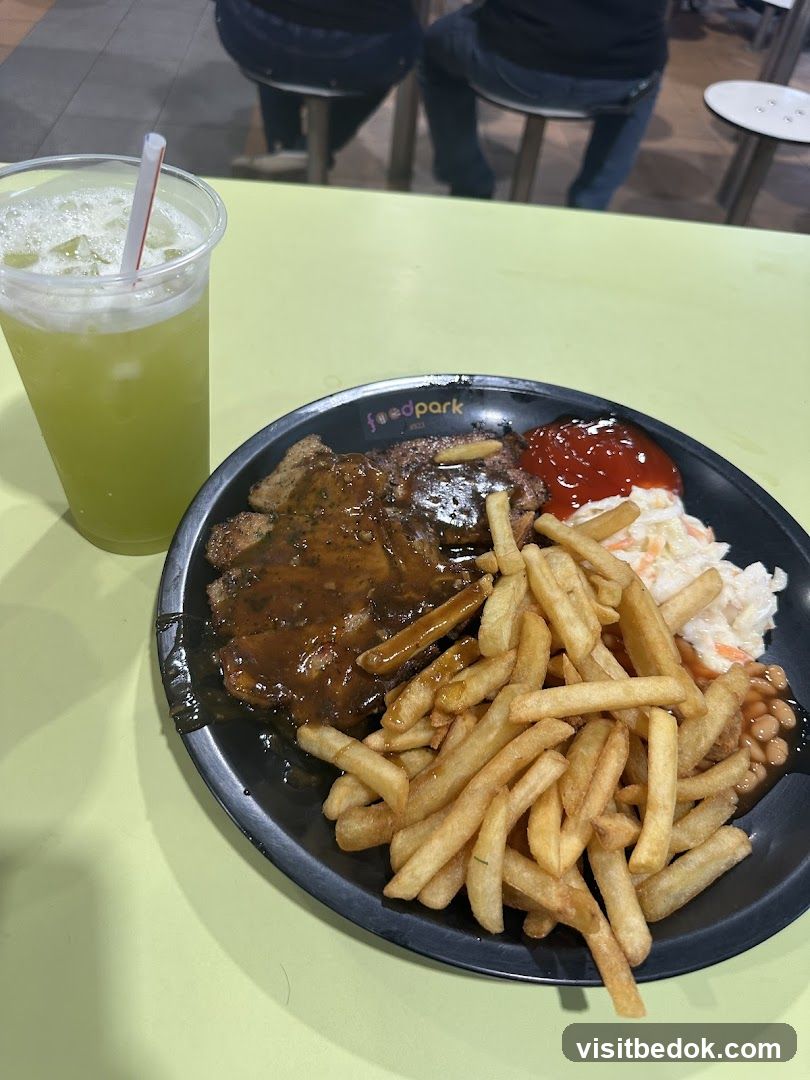 Steak and Fries Meal