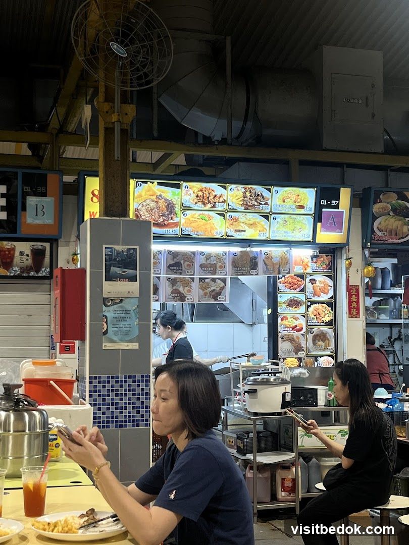 Food Stall with Menu Displays