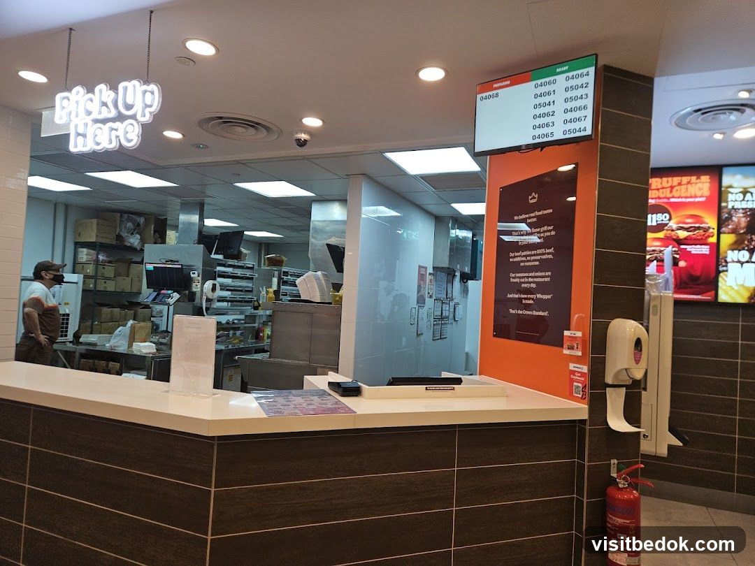 Fast Food Restaurant Counter