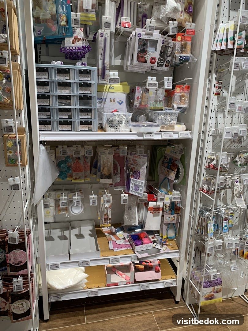 Baking Supplies Display