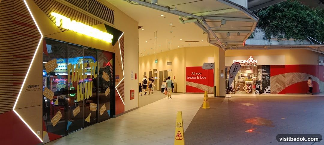Amusement Arcade and Retail Storefronts
