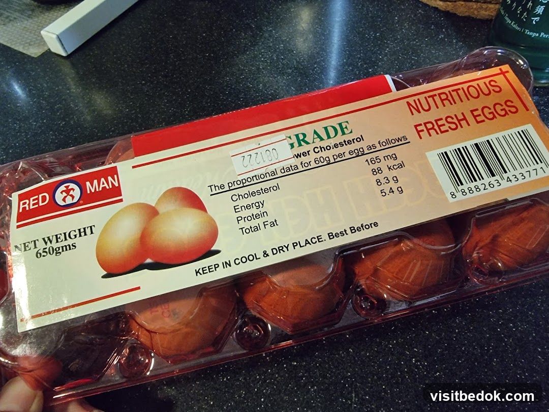 Red Man Nutritious Fresh Eggs
