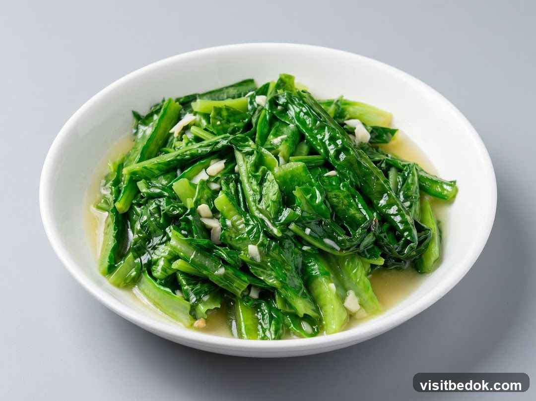 Stir-fried Greens with Garlic