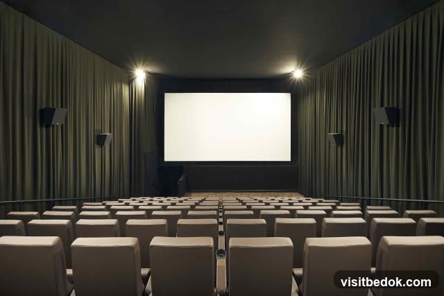 Empty Cinema Auditorium