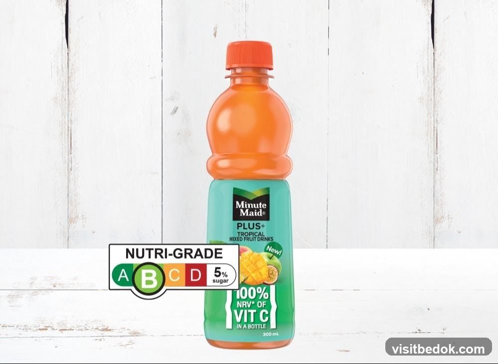 Minute Maid Plus+ Tropical Mixed Fruit Drink