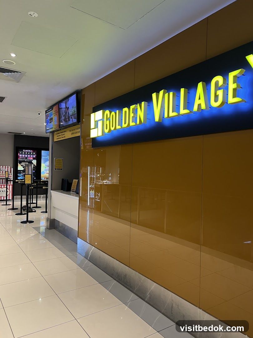 Golden Village Cinema Entrance
