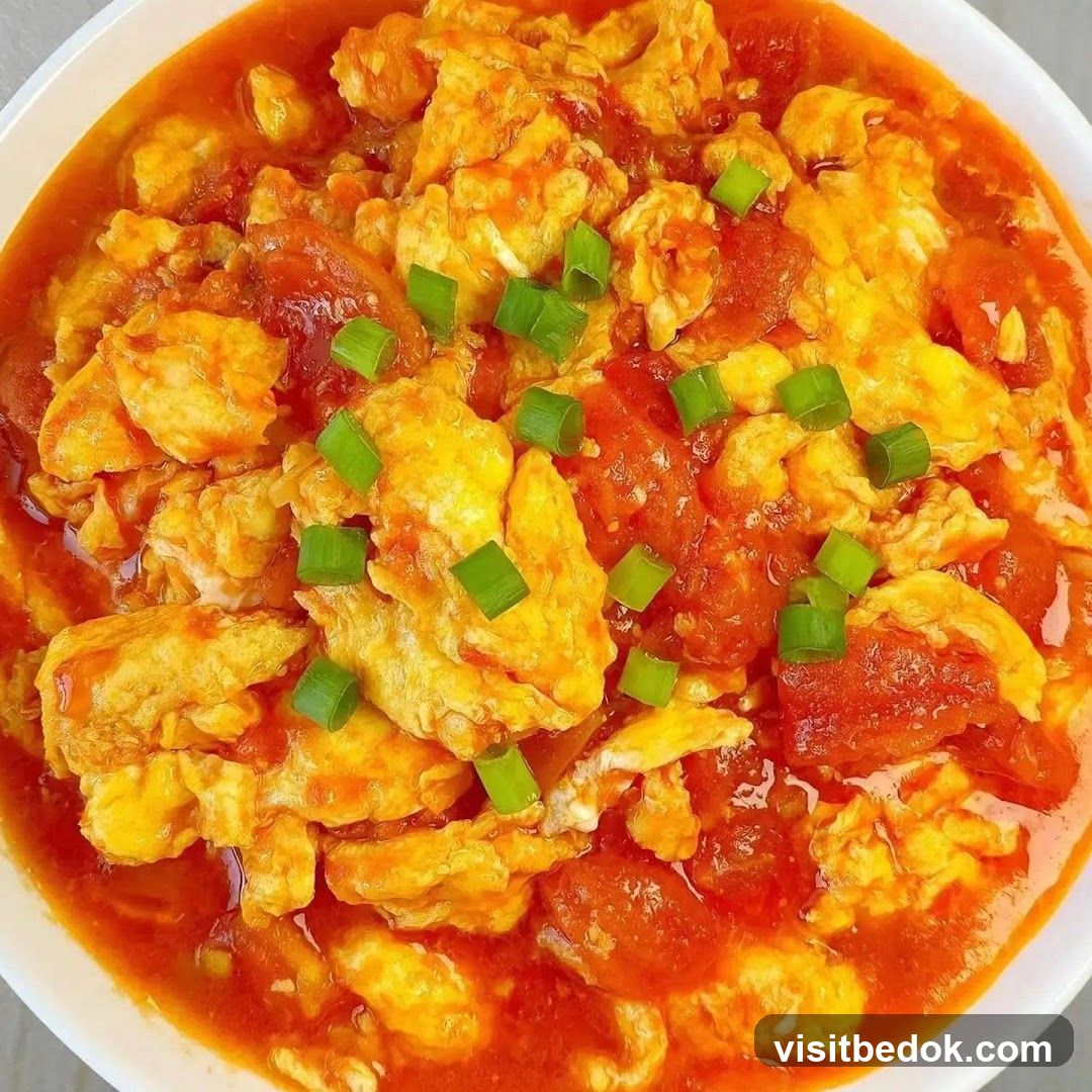 Scrambled Eggs with Tomatoes
