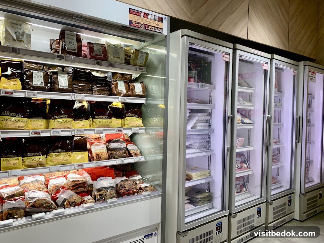 Refrigerated Display of Chocolate and Food Products