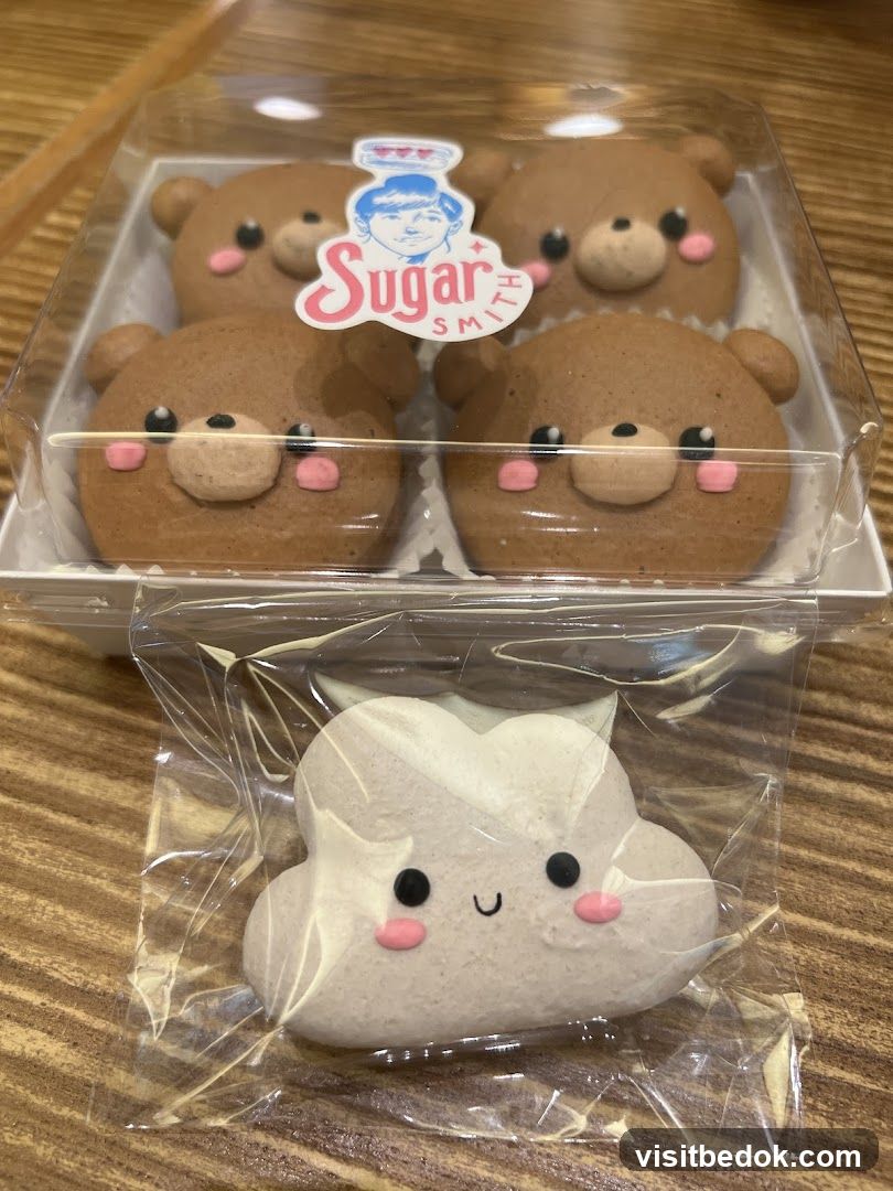 Bear and Cloud Cookies