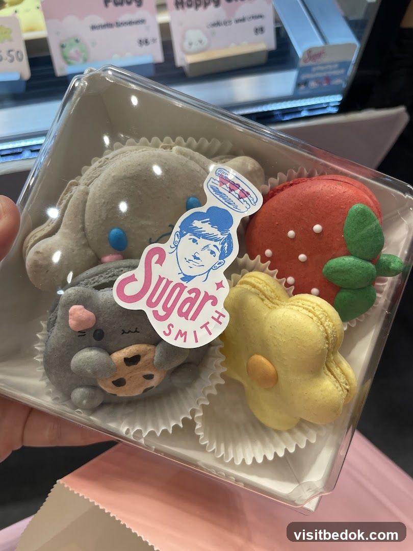 Macarons in a box