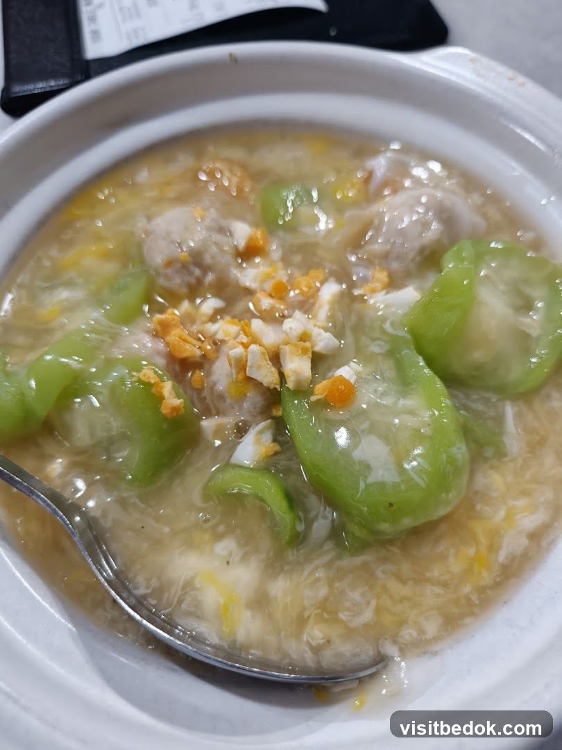 Soup with Meatballs and Vegetables