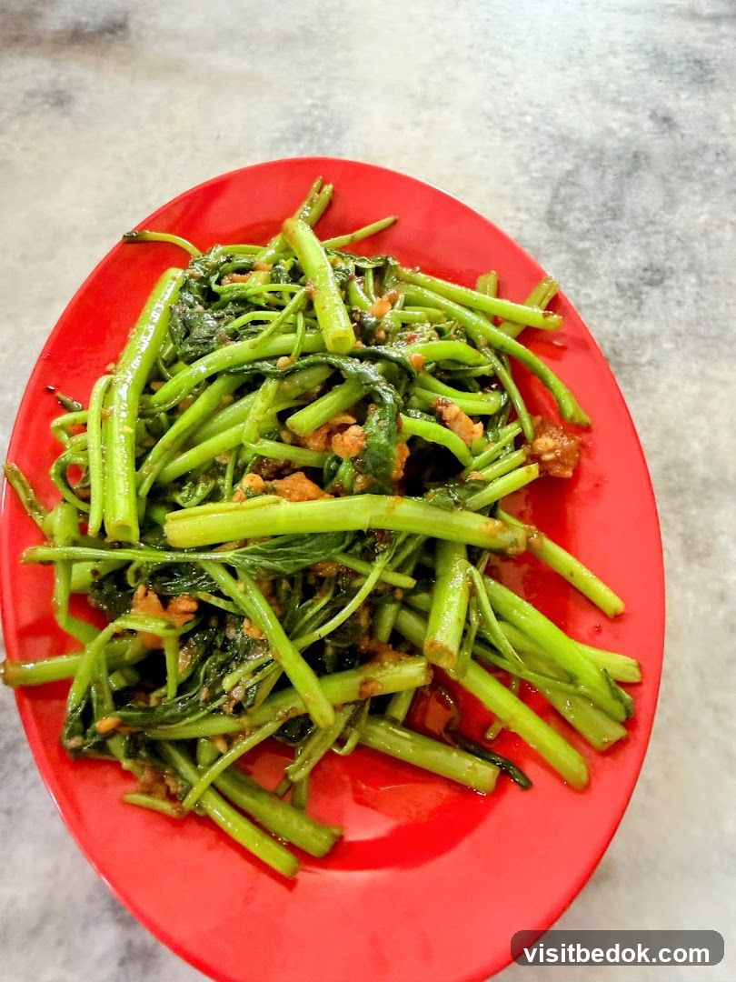 Stir-fried Water Spinach