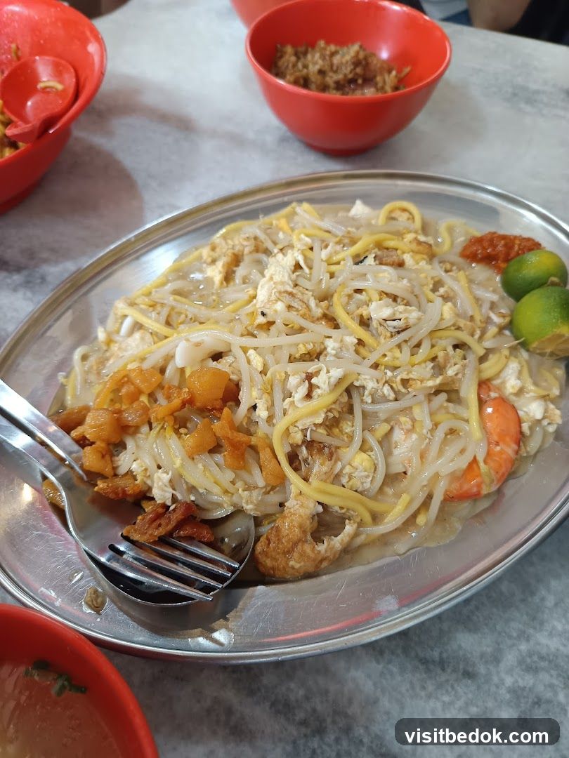 Noodles with Shrimp and Bean Sprouts